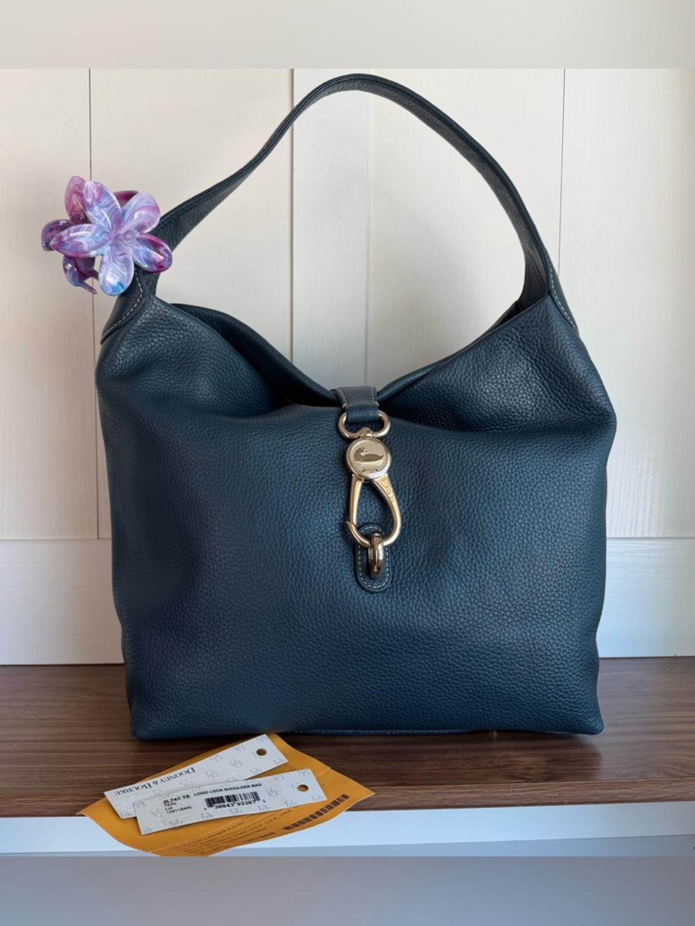 Dooney & Bourke Logo Lock Shoulder Bag
